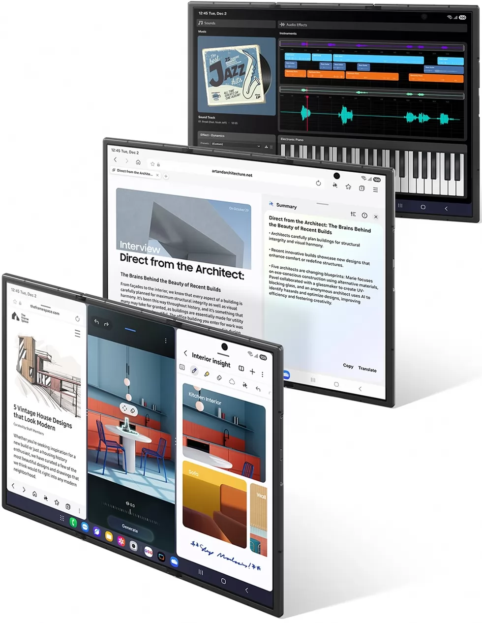 1764675375 63 galaxy z trifold.webp- سامسونج تفجر المفاجأة: الكشف عن هاتف Galaxy Z TriFold ثلاثي الطي بمواصفات ثورية