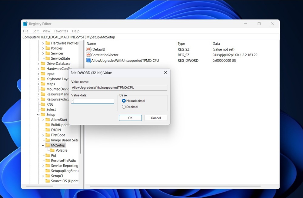 تثبيت Windows 11 على أجهزة غير مدعومة: تجاوز TPM والمعالج (الحل النهائي) 53 السماح بالترقيات مع TPMO أو وحدة المعالجة المركزية غير المدعومة 4