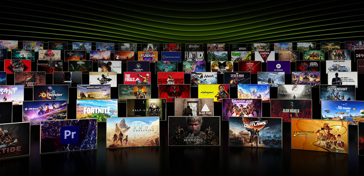 ألعاب وتطبيقات Nvidia RTX